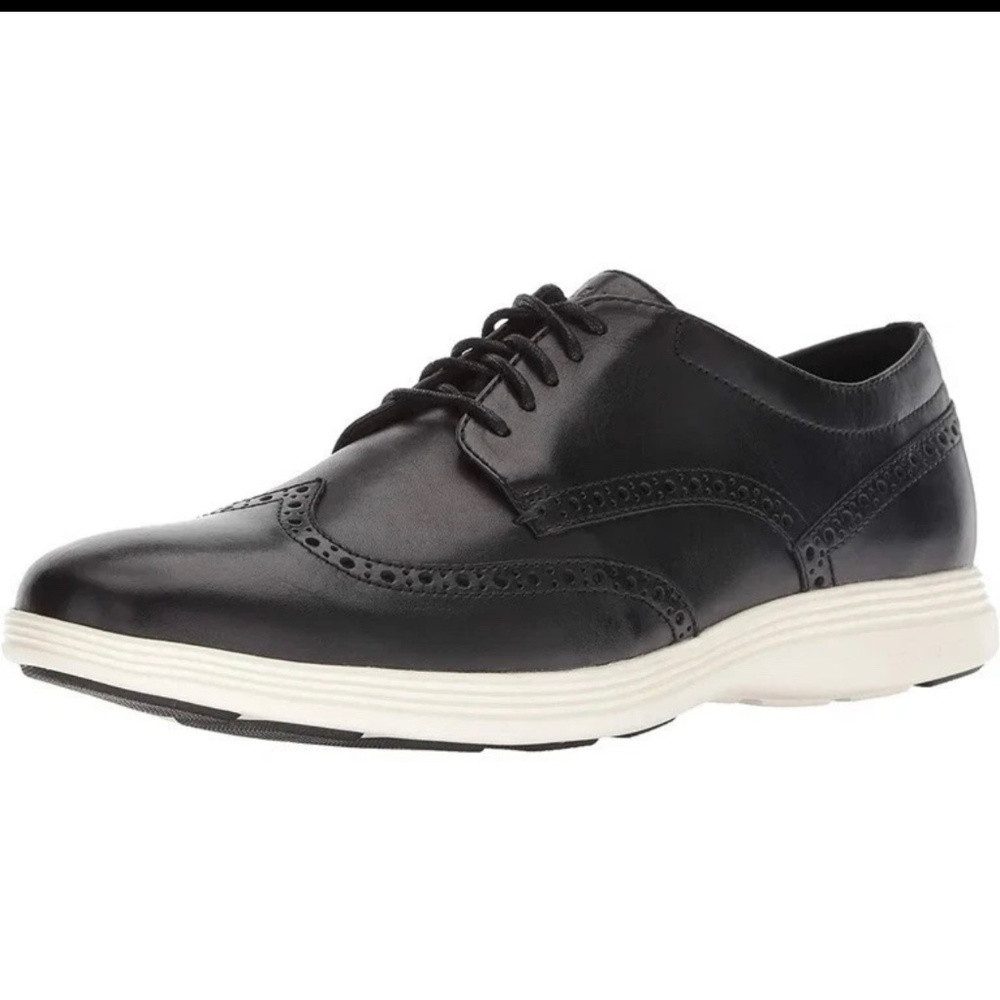 Cole Haan Men's Grand Tour Wingtip Oxford Shoes Size 13 M Black  / MSRP $ 150.00